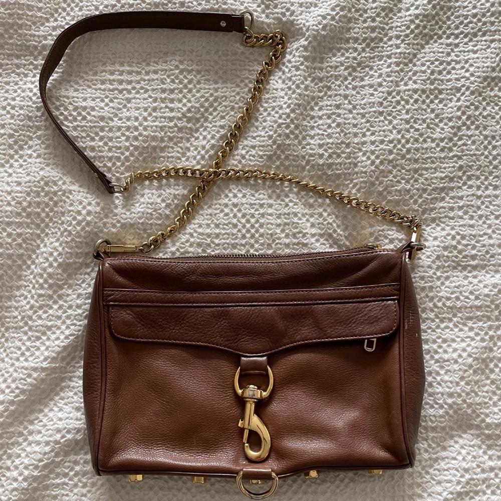 Minkoff MAC Large - Tan/Gold